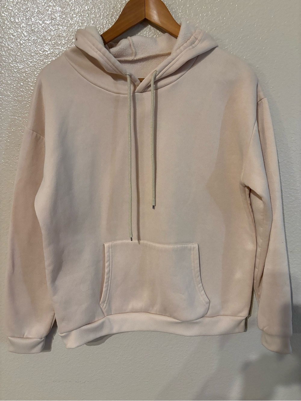 Mona Lisa Muscles Tan Fleece Hoodie